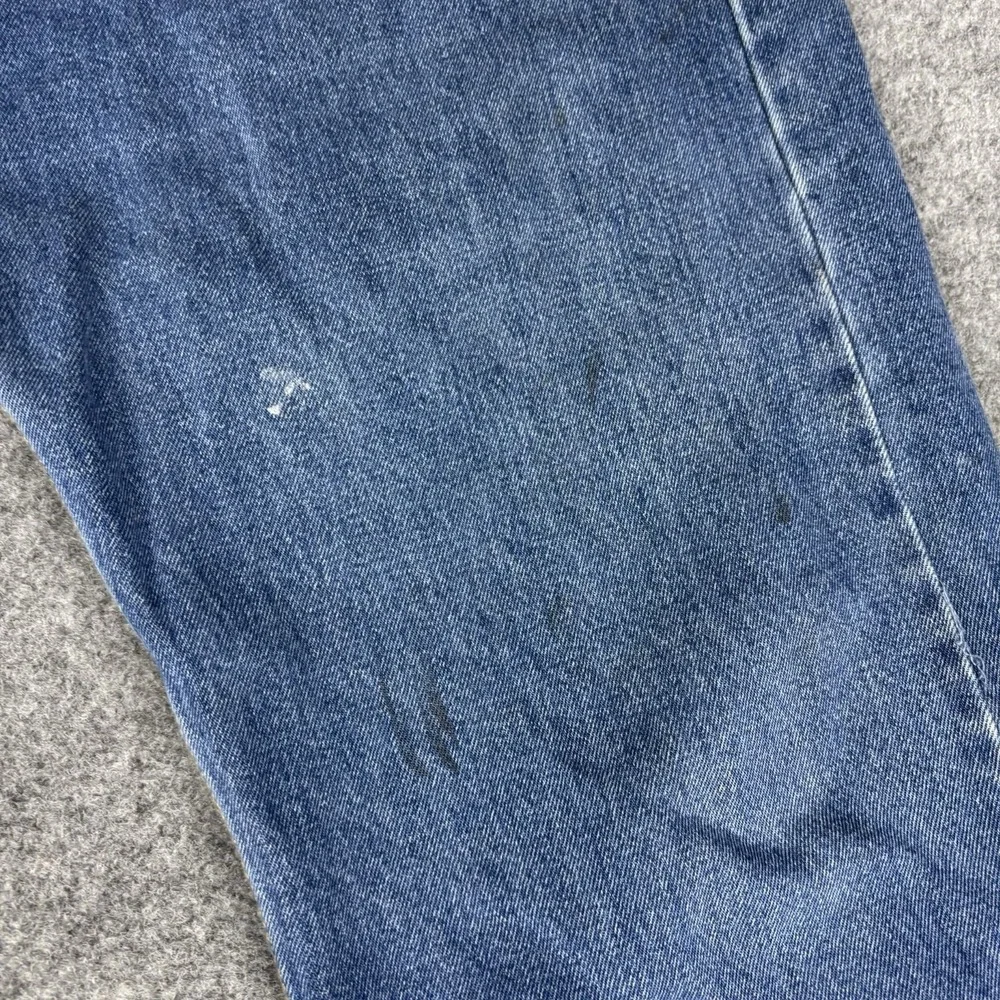 Levi's 505 Jeans Mens 42x29 Straight Leg Medium Wash Workwear Casual Blue Denim